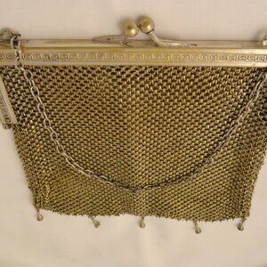 Antique Sterling Silver Mesh Handbag